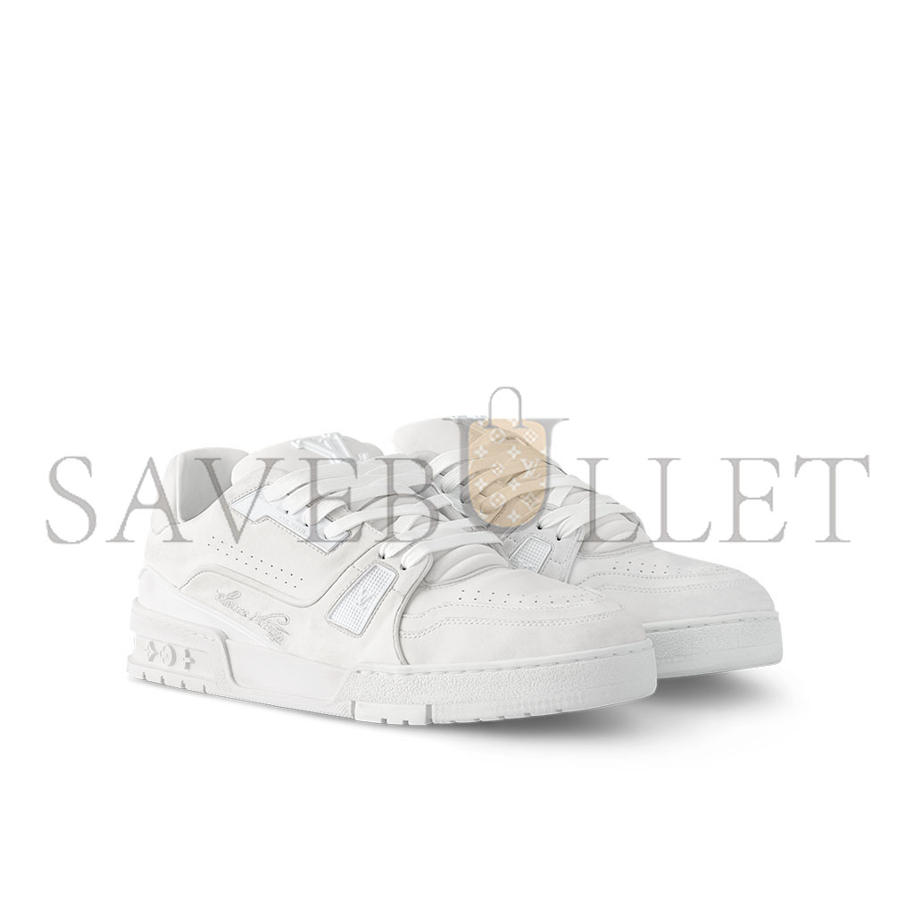 LOUIS VUITTON LV TRAINER DISTRESSED SNEAKER 1ADERB LOUIS VUITTON LV TRAINER DISTRESSED SNEAKER 1ADERB